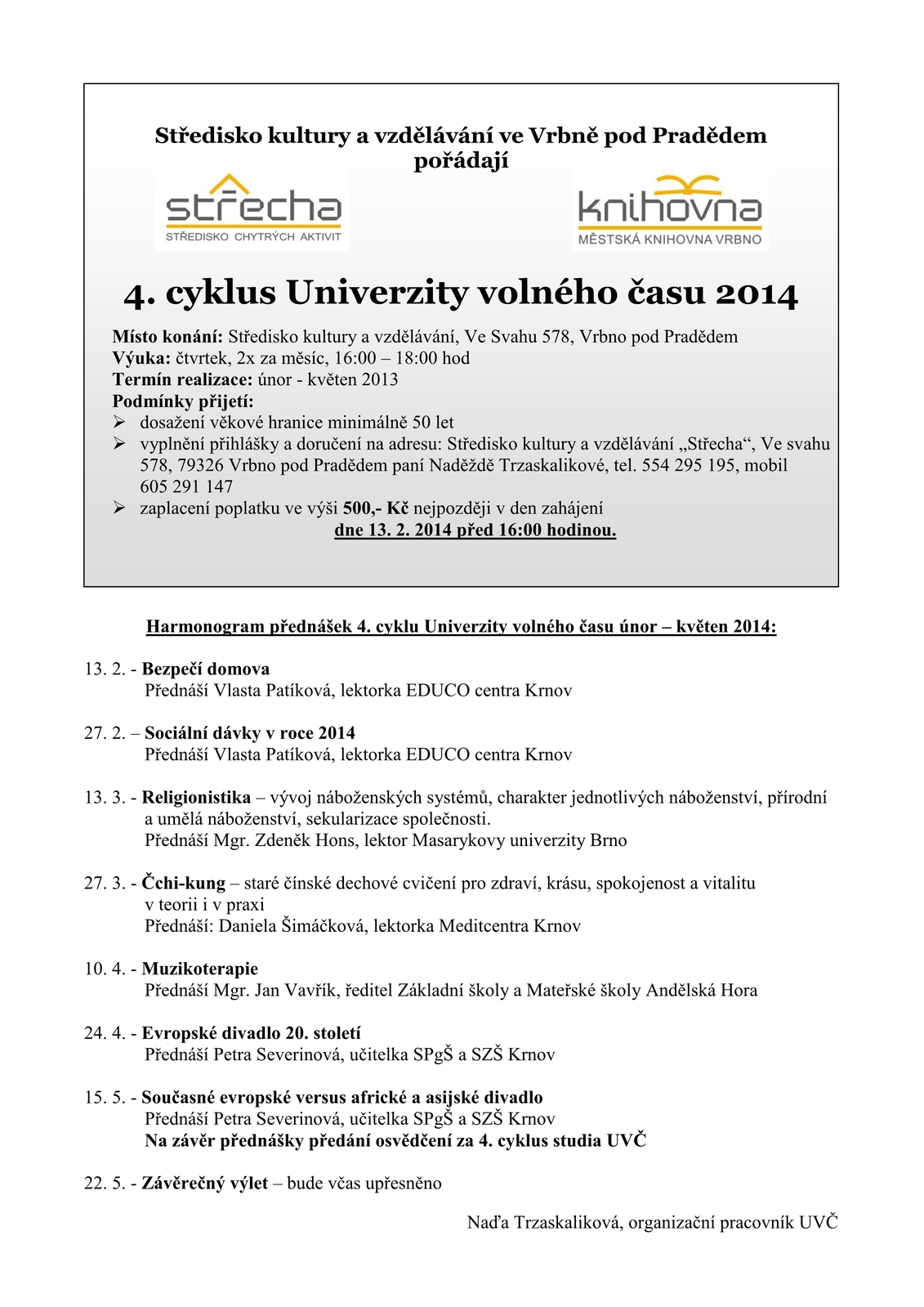 UVČ plakátek a Harmonogram přednášek 4. cyklus 2014- do zpravodaje-0001.jpeg